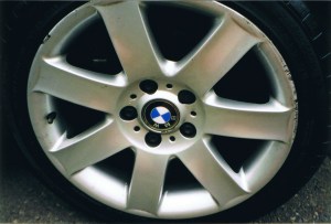 Autobody Magic repairs kerbed and scuffed alloy wheels